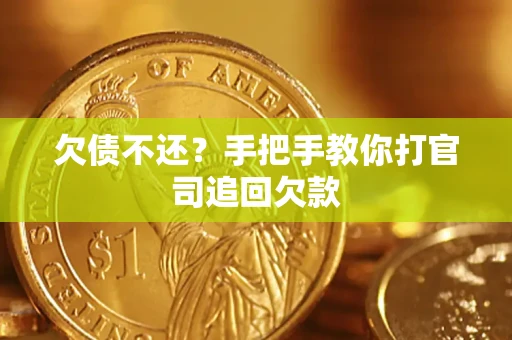 武汉欠债不还？手把手教你打官司追回欠款