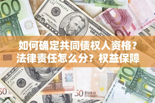 武汉如何确定共同债权人资格？法律责任怎么分？权益保障技巧揭秘！