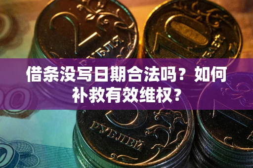 武汉借条没写日期合法吗？如何补救有效维权？