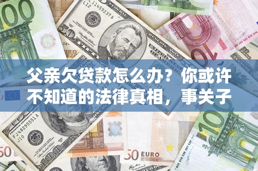 武汉父亲欠贷款怎么办？你或许不知道的法律真相，事关子女未来
