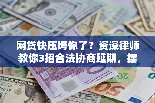 武汉网贷快压垮你了？资深律师教你3招合法协商延期，摆脱暴力催收！