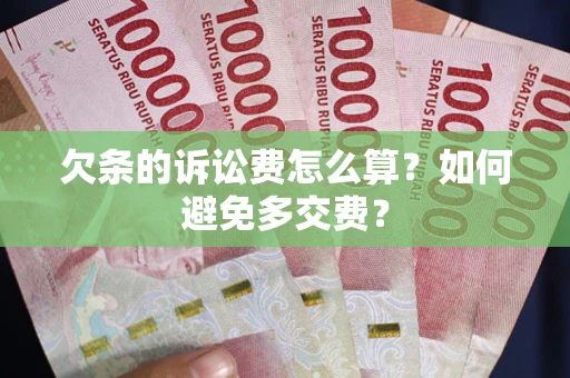 武汉欠条的诉讼费怎么算？如何避免多交费？