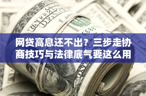 武汉网贷高息还不出？三步走协商技巧与法律底气要这么用