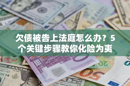 武汉欠债被告上法庭怎么办？5个关键步骤教你化险为夷