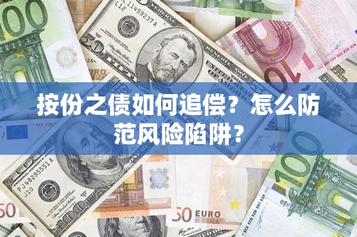 武汉按份之债如何追偿？怎么防范风险陷阱？